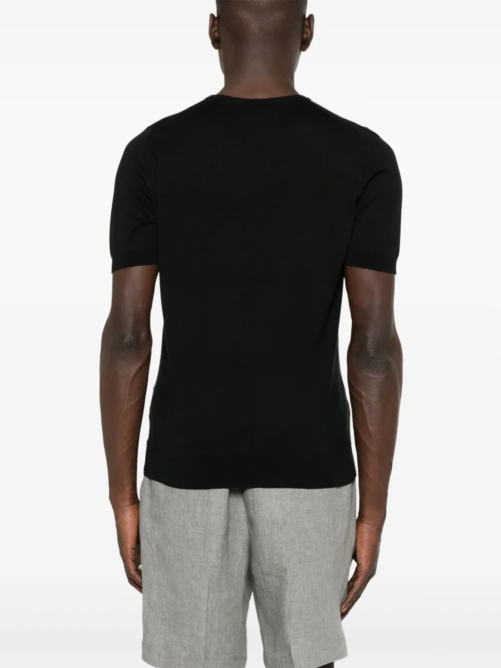 Tagliatore Josh T-shirt Zwart