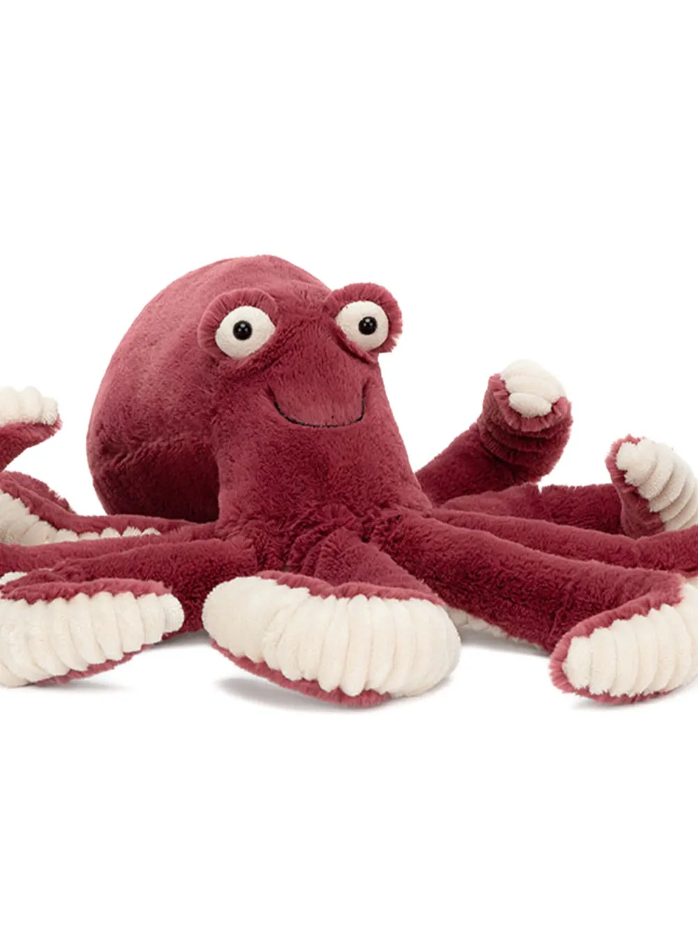 Jellycat Obbie Octopus knuffel Rood