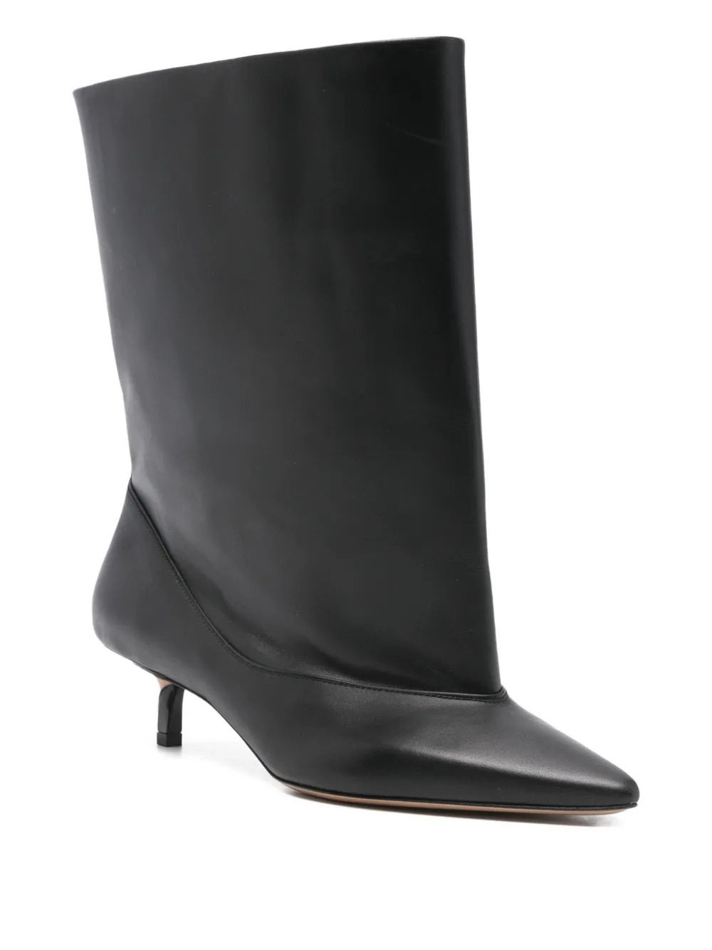 Jacquemus 45mm leather heeled ankle boots | Ankle Boots | Image 2
