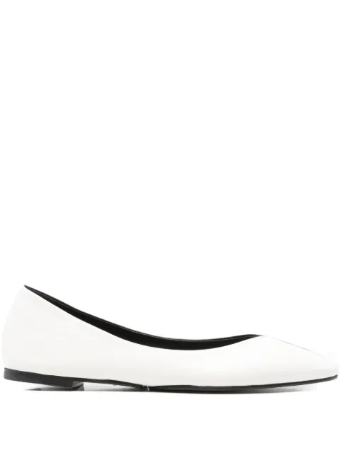 Jacquemus Ovalo two-tone ballet flats