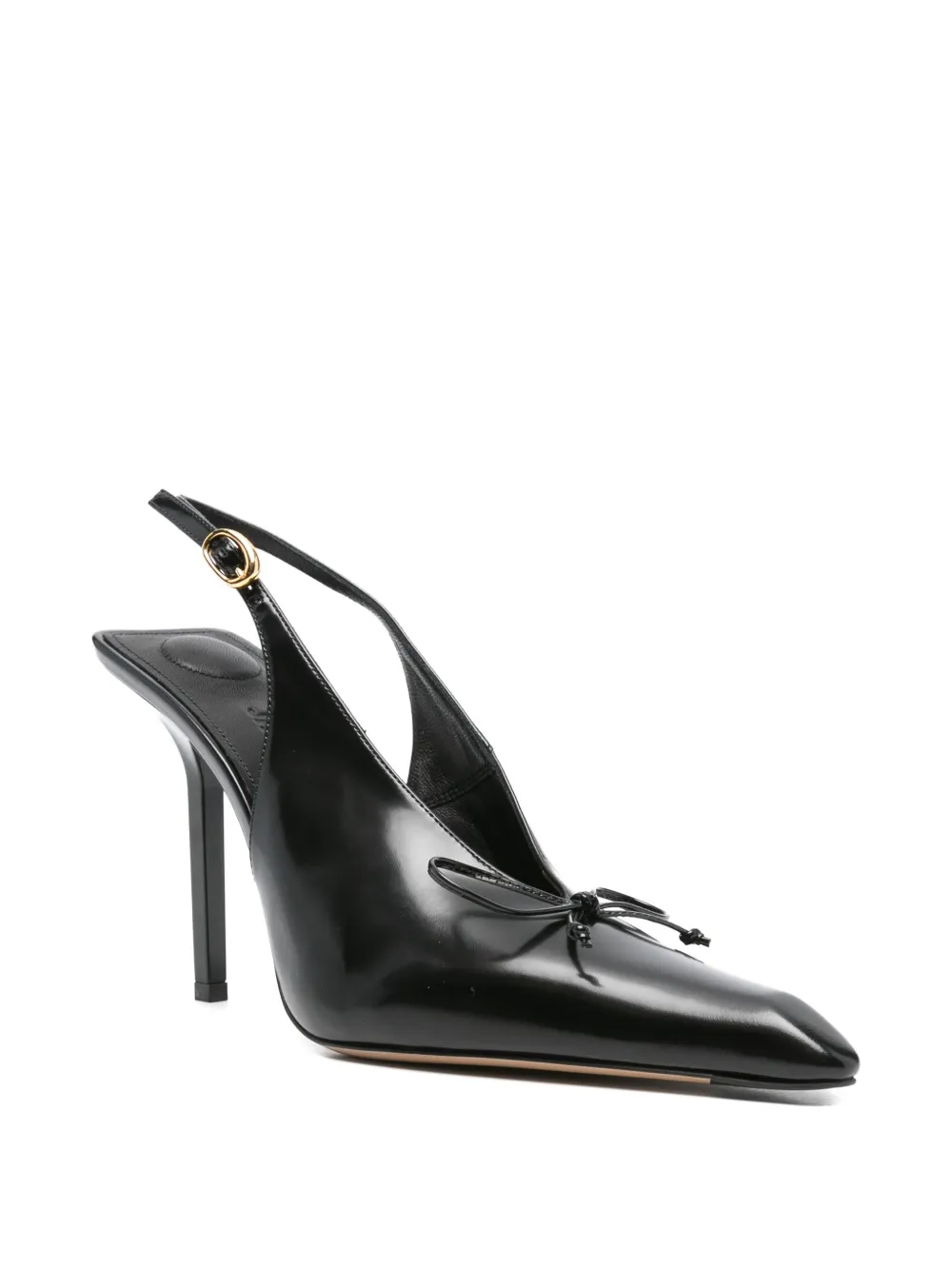 Jacquemus 110mm Le Cubisto pumps Zwart