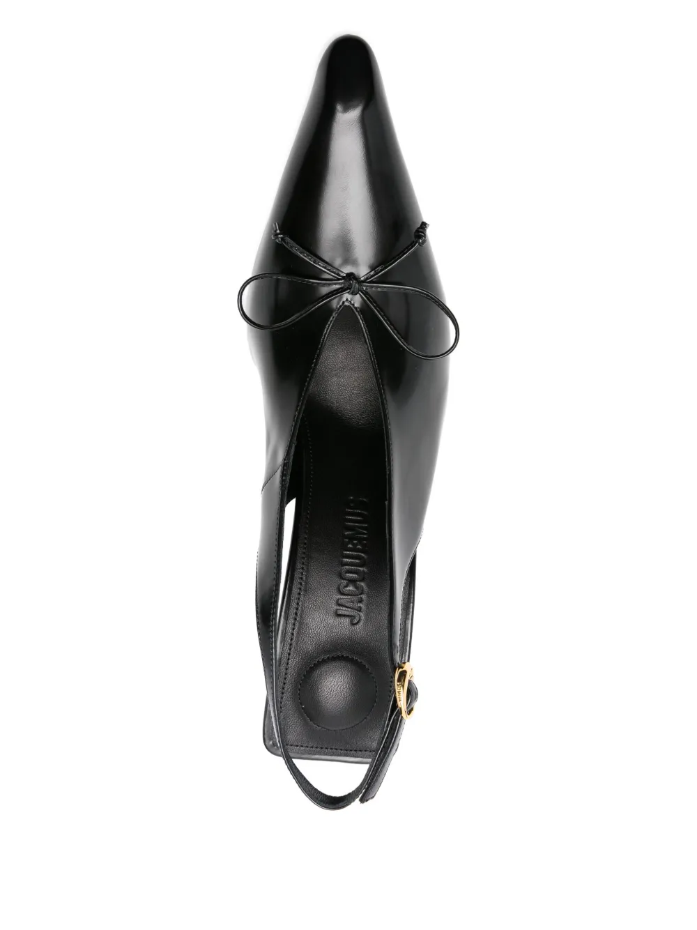 Jacquemus 110mm Le Cubisto pumps Zwart