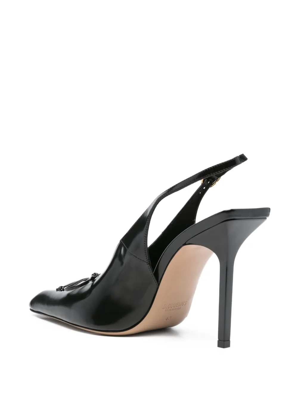 Jacquemus 110mm Le Cubisto pumps Black