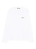 Jacquemus Le T-shirt Gros Grain T-shirt - White