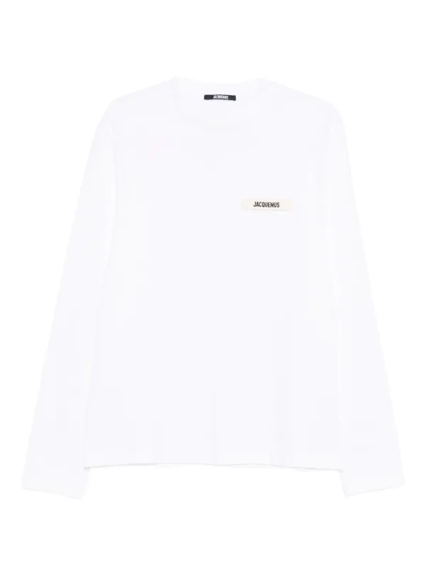 Jacquemus Gros Grain ロングTシャツ | ホワイト | FARFETCH JP
