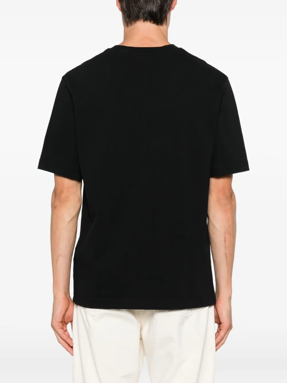 Jacquemus Le T-shirt Gros Grain T-shirt Zwart