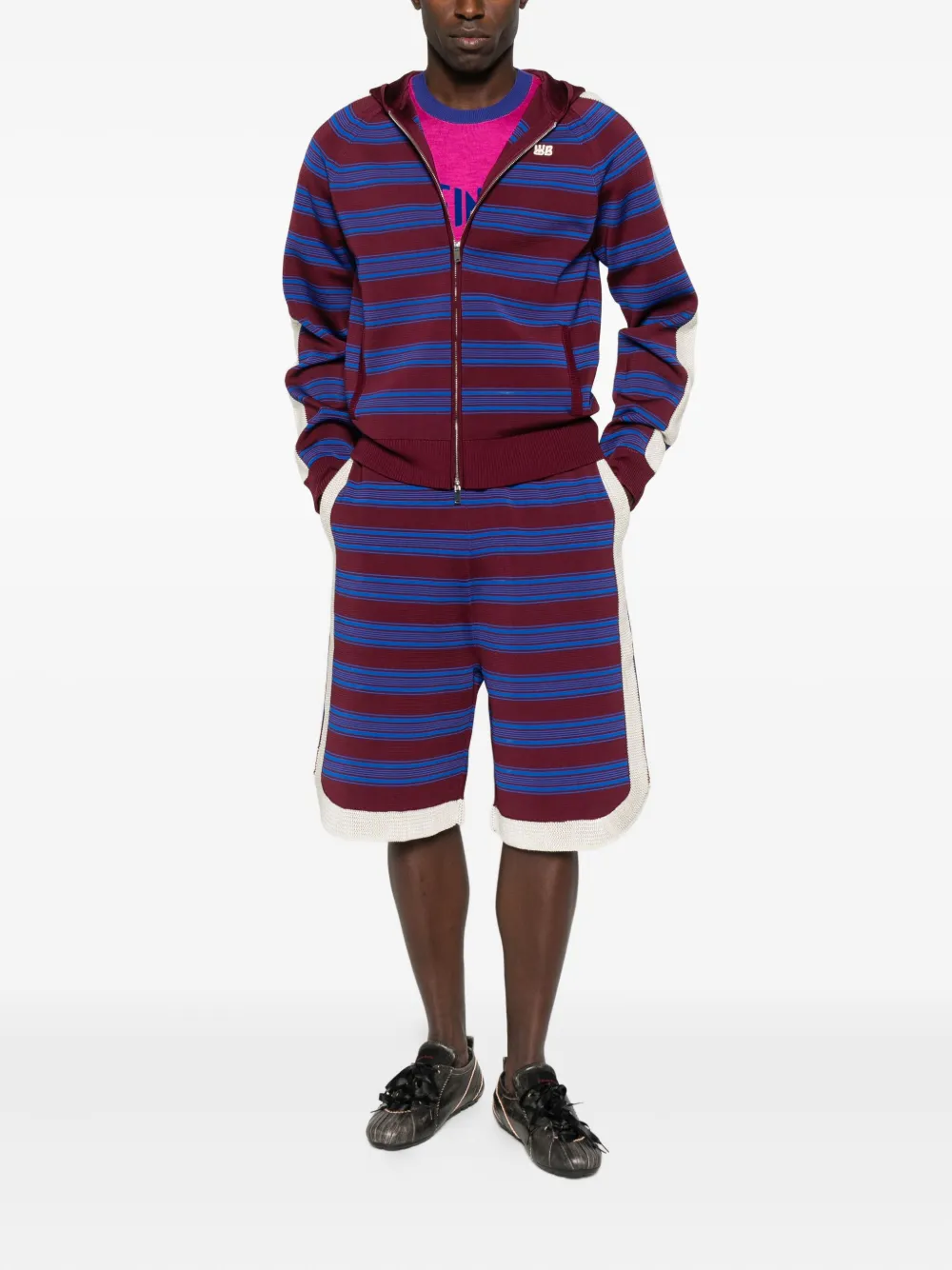 Wales Bonner Music striped hoodie | Hoodies | Image 2