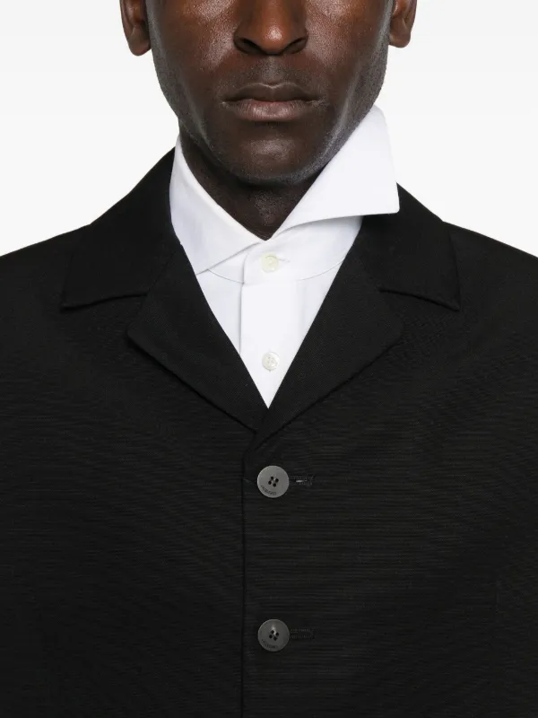 JACQUEMUS ノーカラージャケット Jacquemus ノーカラー ジャケット | ブラック | FARFETCH JP