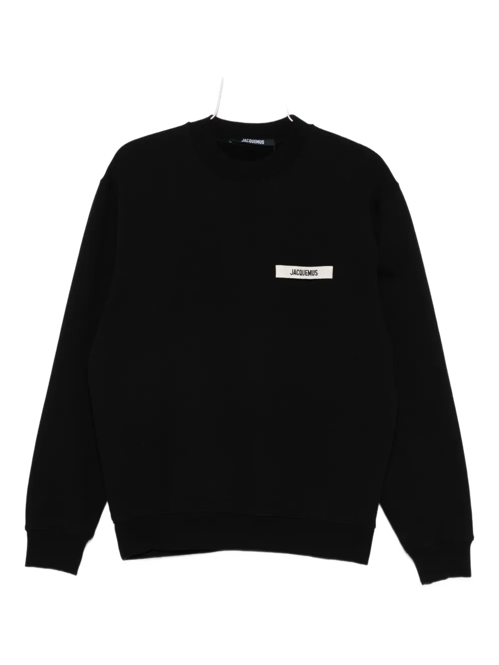 Jacquemus Le Sweatshirt Gros Grain sweatshirt Zwart