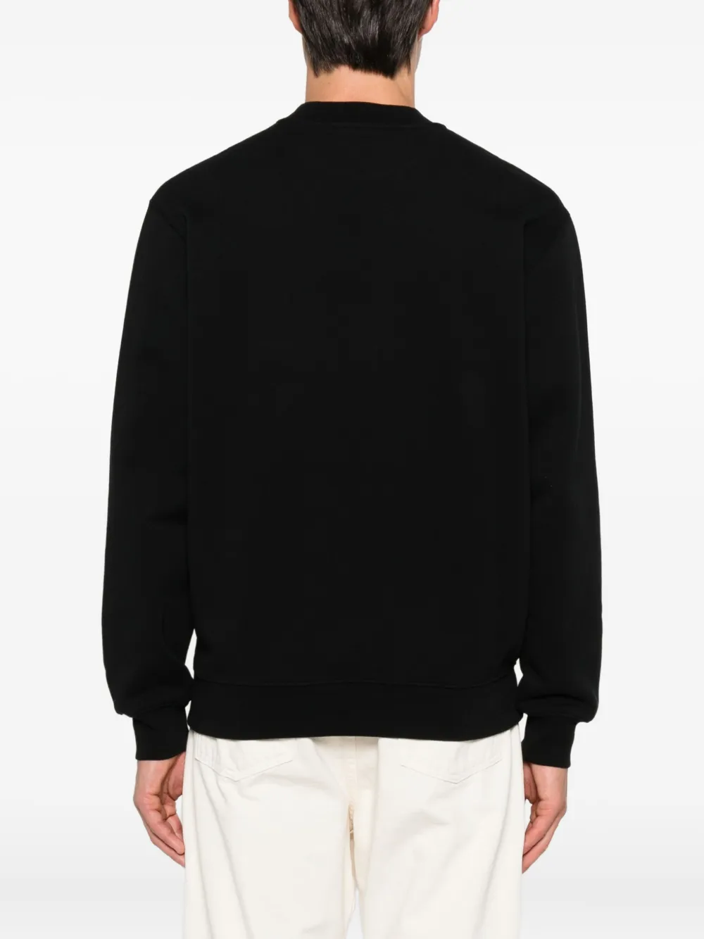 Jacquemus Le Sweatshirt Gros Grain sweater Zwart