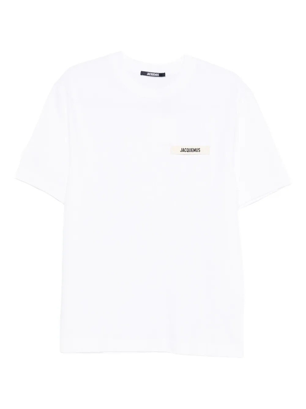 Jacquemus Le T-shirt Gros Grain T-shirt Wit
