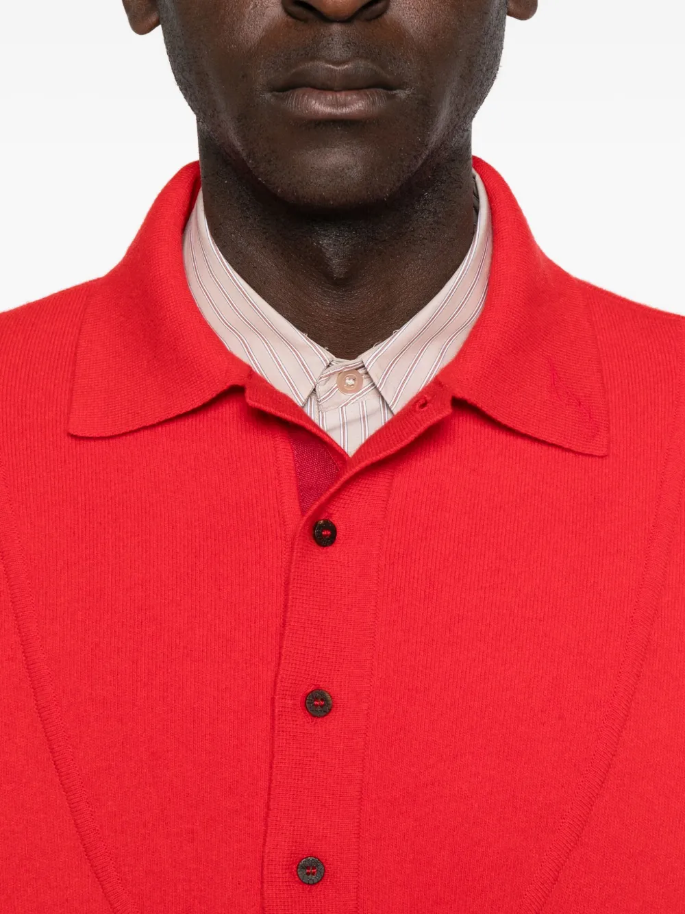 Jacquemus Pallone Wallace-style Sweater In Red