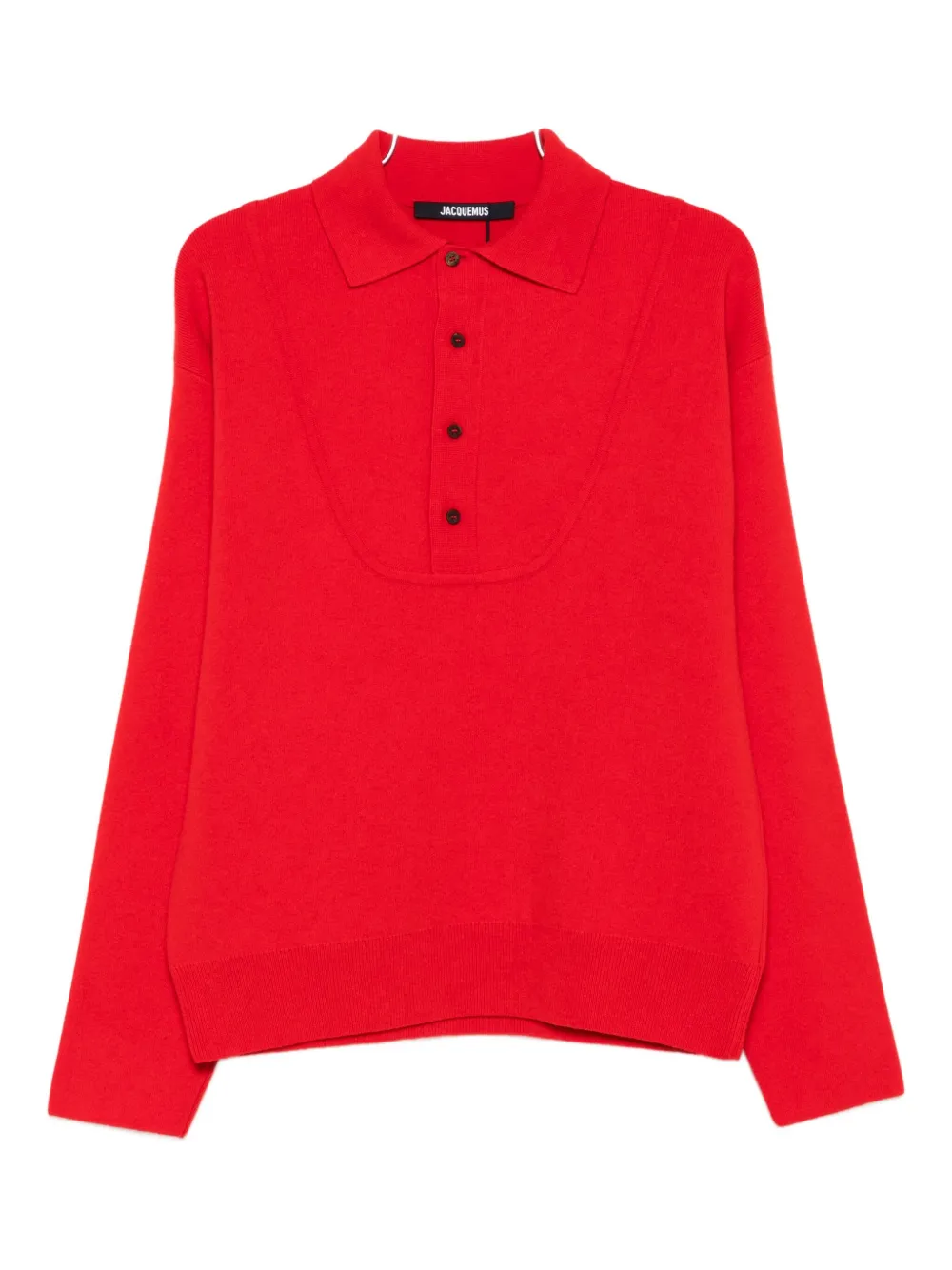 Jacquemus Pallone Wallace-style Sweater In Red