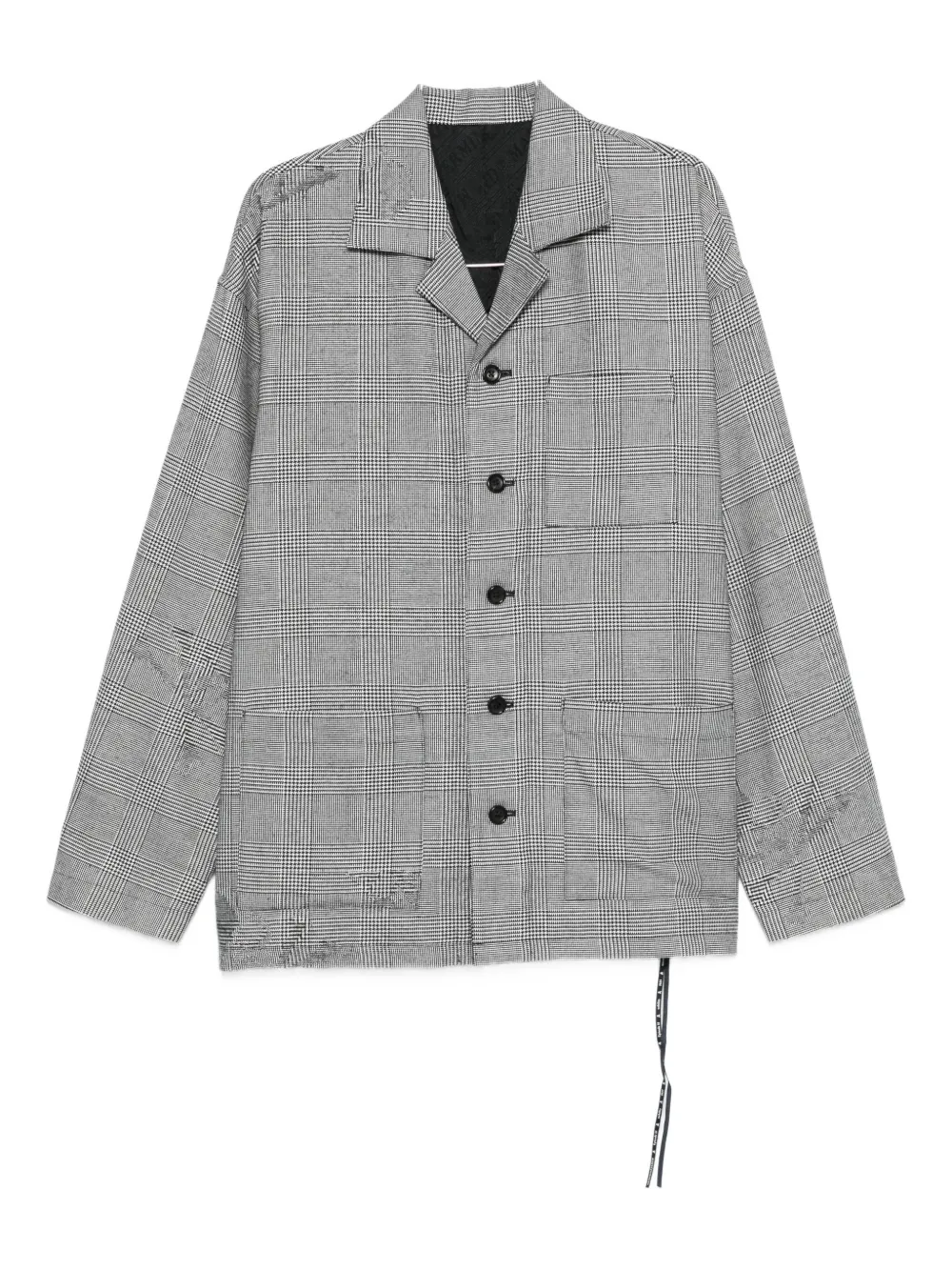 Mastermind Japan checked jacket - グレー Mastermind Japan checked jacket - グレー