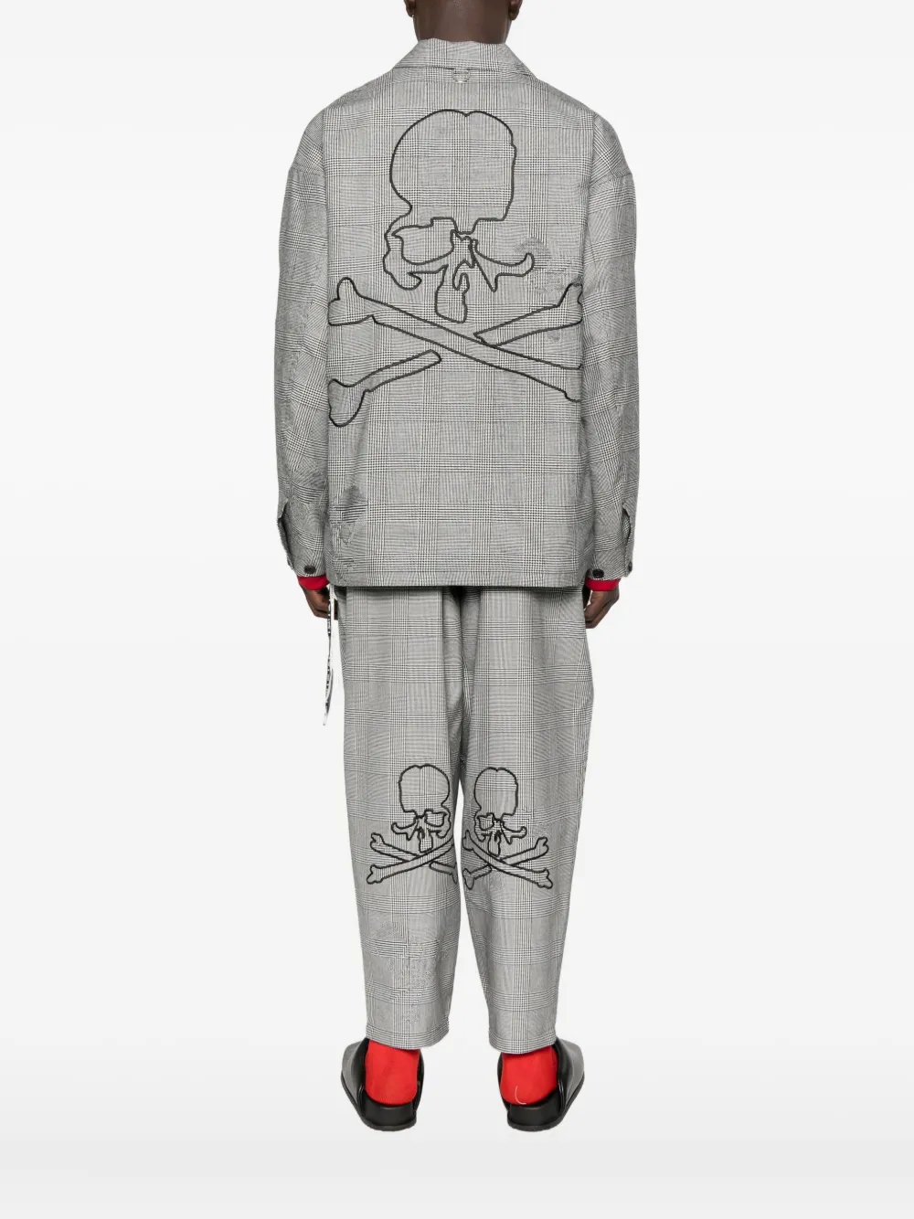 Mastermind Japan Geruit jack Grijs