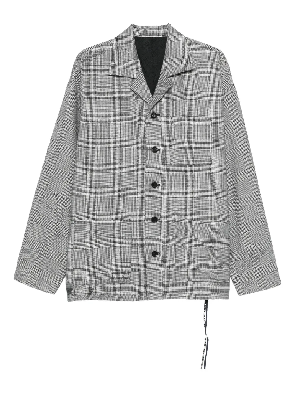Mastermind Japan checked jacket | Grey | Image 1