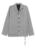 Mastermind Japan checked jacket - Grey