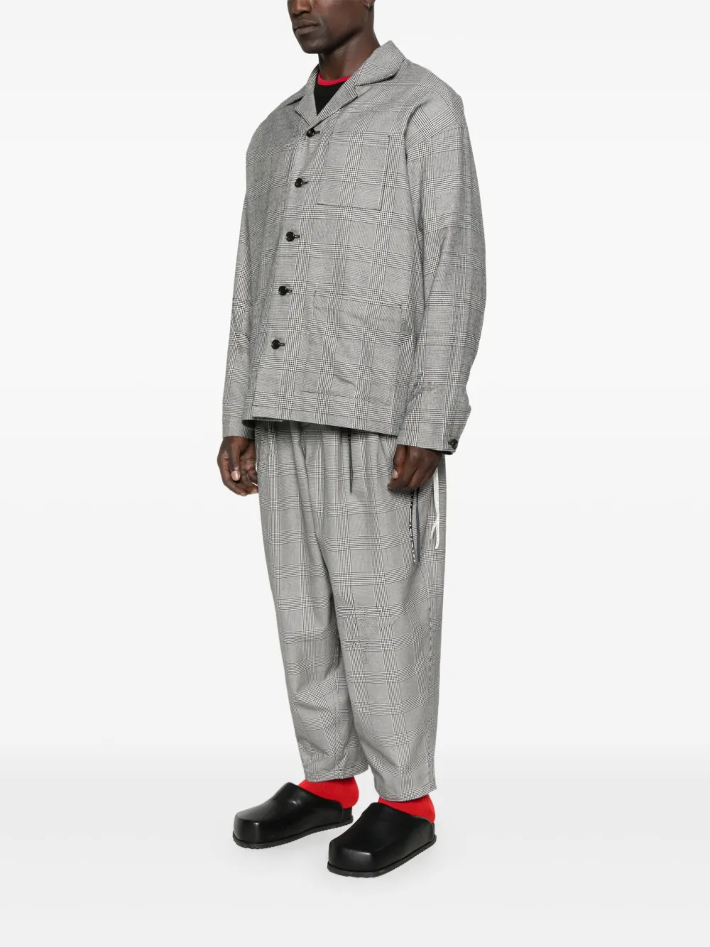 Mastermind Japan Geruit jack Grijs