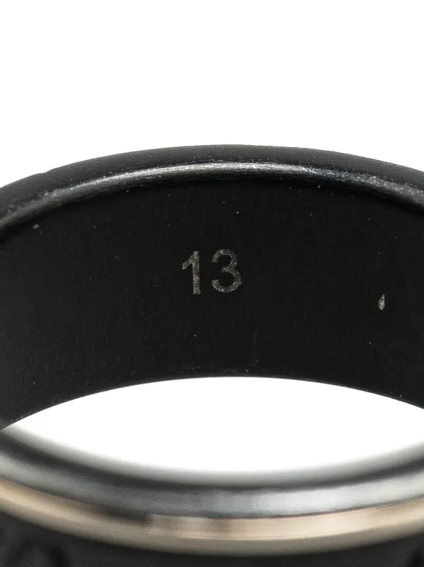 Gucci Pre-Owned 2000-2024 18Kホワイトゴールド Icon シン