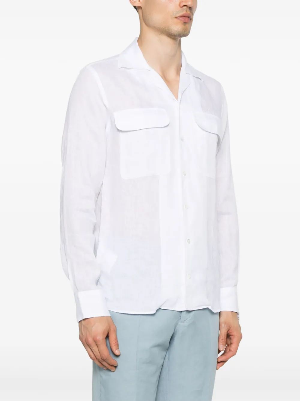 Tagliatore Rowan overhemd Wit