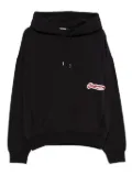Jacquemus logo-patch hoodie - Blue