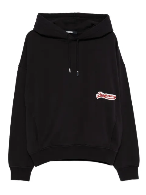 Jacquemus logo-patch hoodie