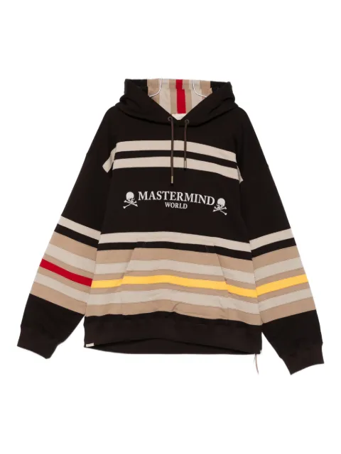 Mastermind Japan hoodie con motivo de rayas