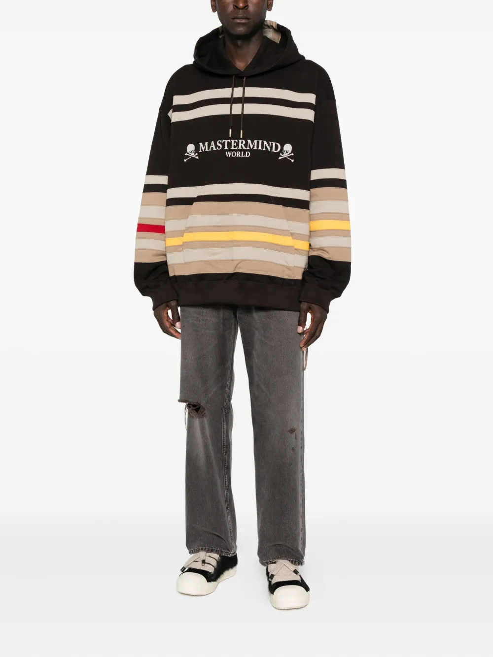 Mastermind Japan striped hoodie | Hoodies | Image 2