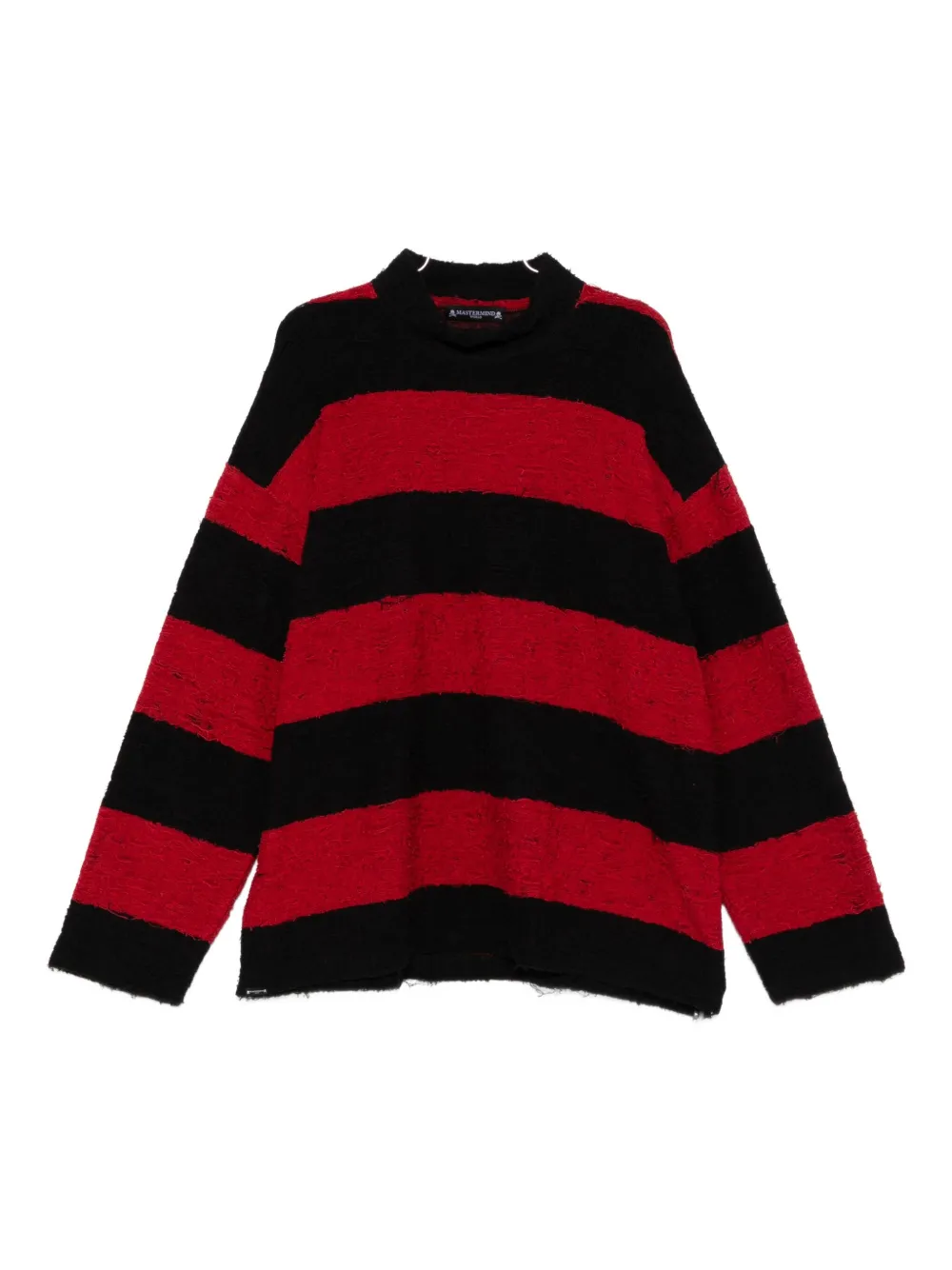 Mastermind Japan striped t-shirt - Nero