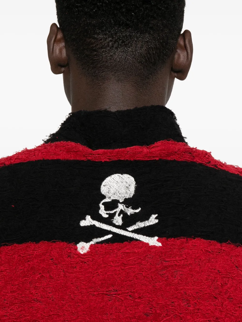 Mastermind Japan Gestreept T-shirt Zwart