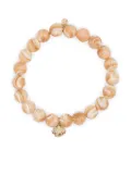 Sydney Evan 14K yellow gold Stone Shell bracelet - Neutrals