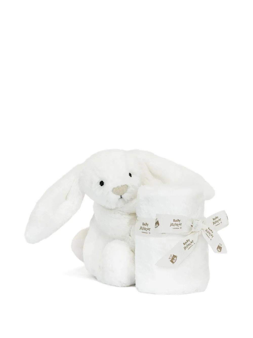 Jellycat mascada Bashful Luxe Bunny Luna Soother | blanco | Image 1