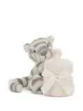 Jellycat Bashful Snow Tiger Soother dou dou - White