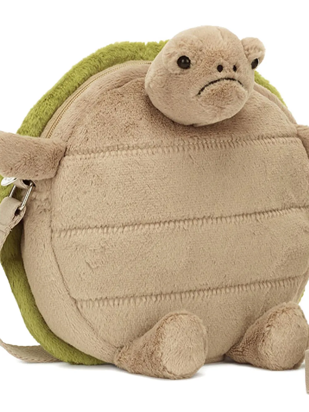 Jellycat Timmy Turtle schoudertas Beige