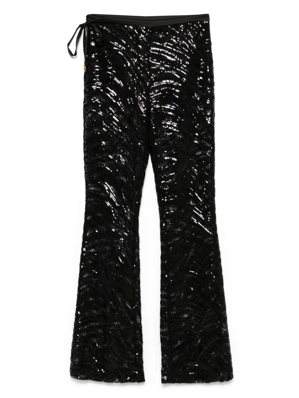 Just Cavalli Broek verfraaid met pailletten Zwart