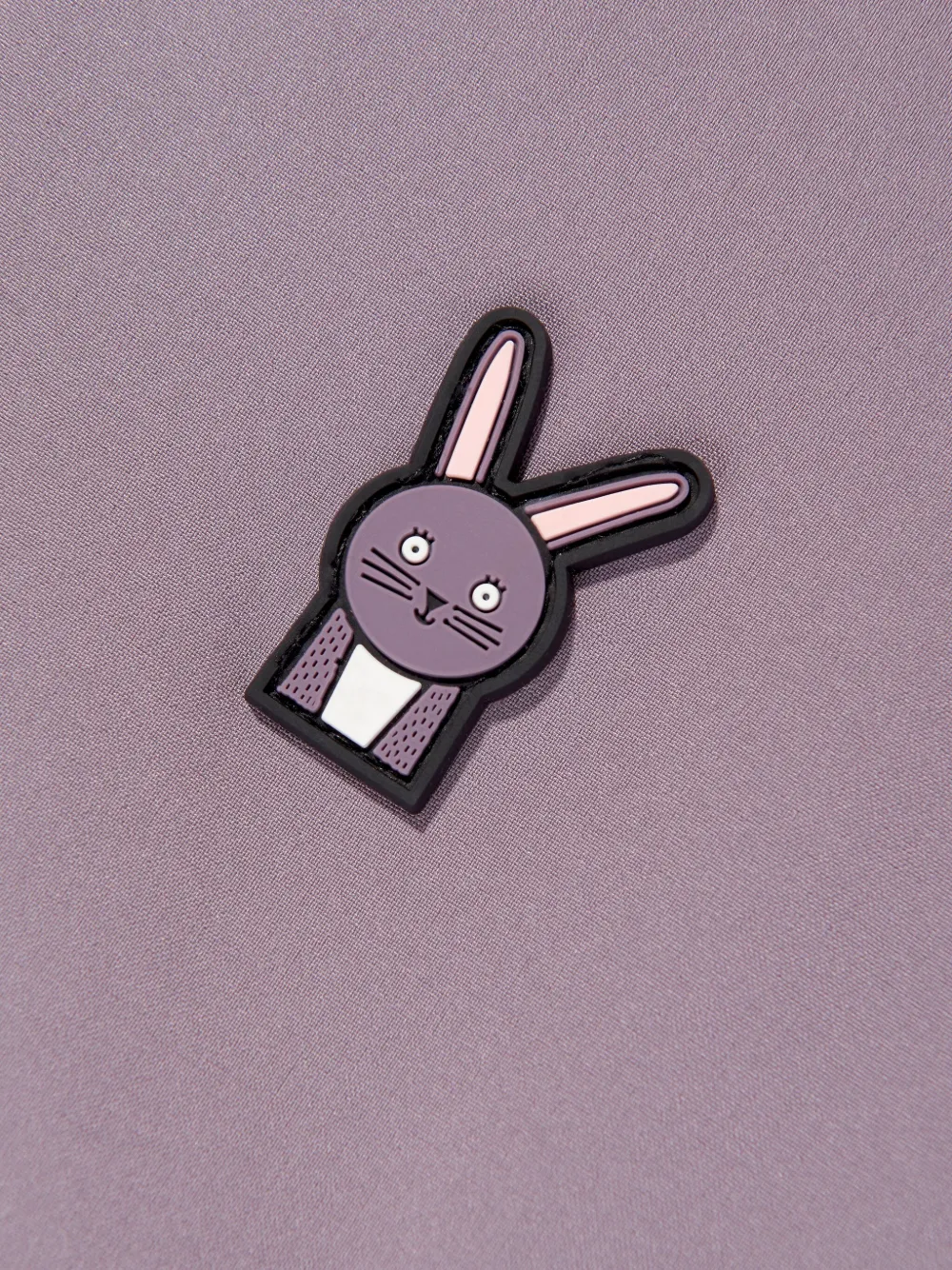 Roarsome The Bunny badstof poncho Paars