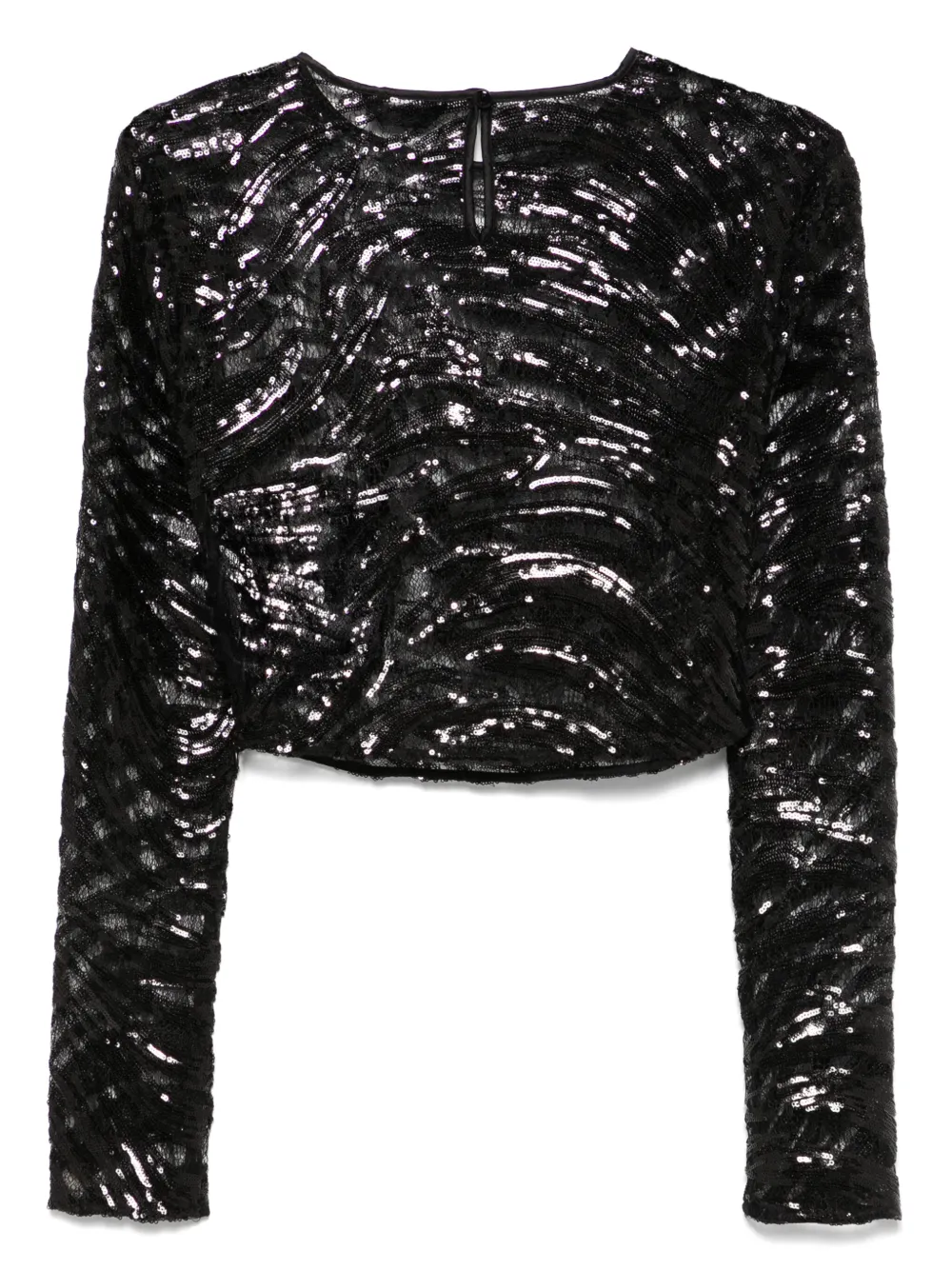 Just Cavalli sequinned crop top | T-Shirts & Jersey Shirts | Image 2
