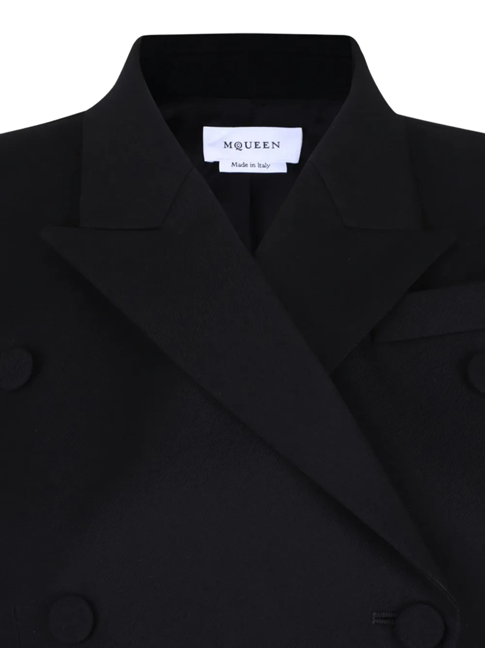 Alexander McQueen Wollen blazer Zwart