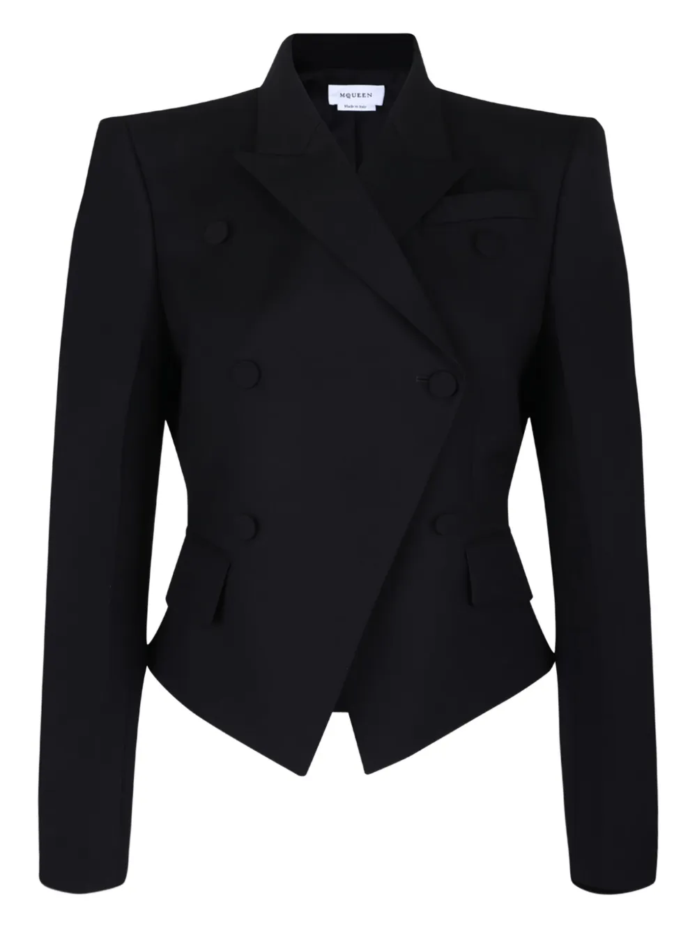 Alexander McQueen Wollen blazer Zwart