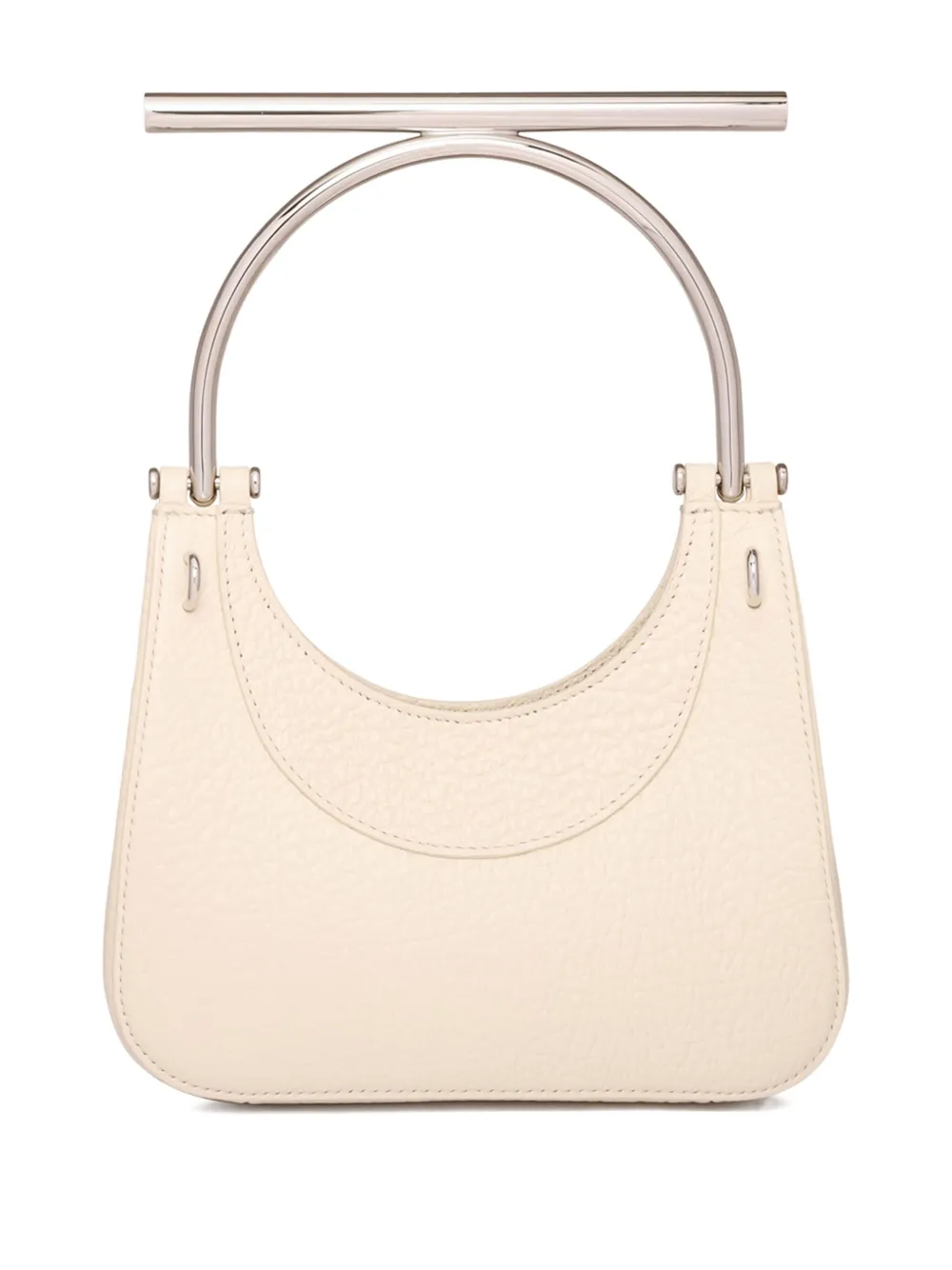 Alexander McQueen leather clutch bag - Wit