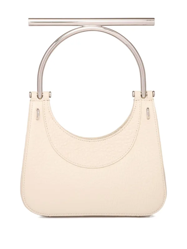 ALEXANDER McQUEEN レザーライダースクラッチバッグ Alexander McQueen レザー クラッチバッグ | ホワイト | FARFETCH JP