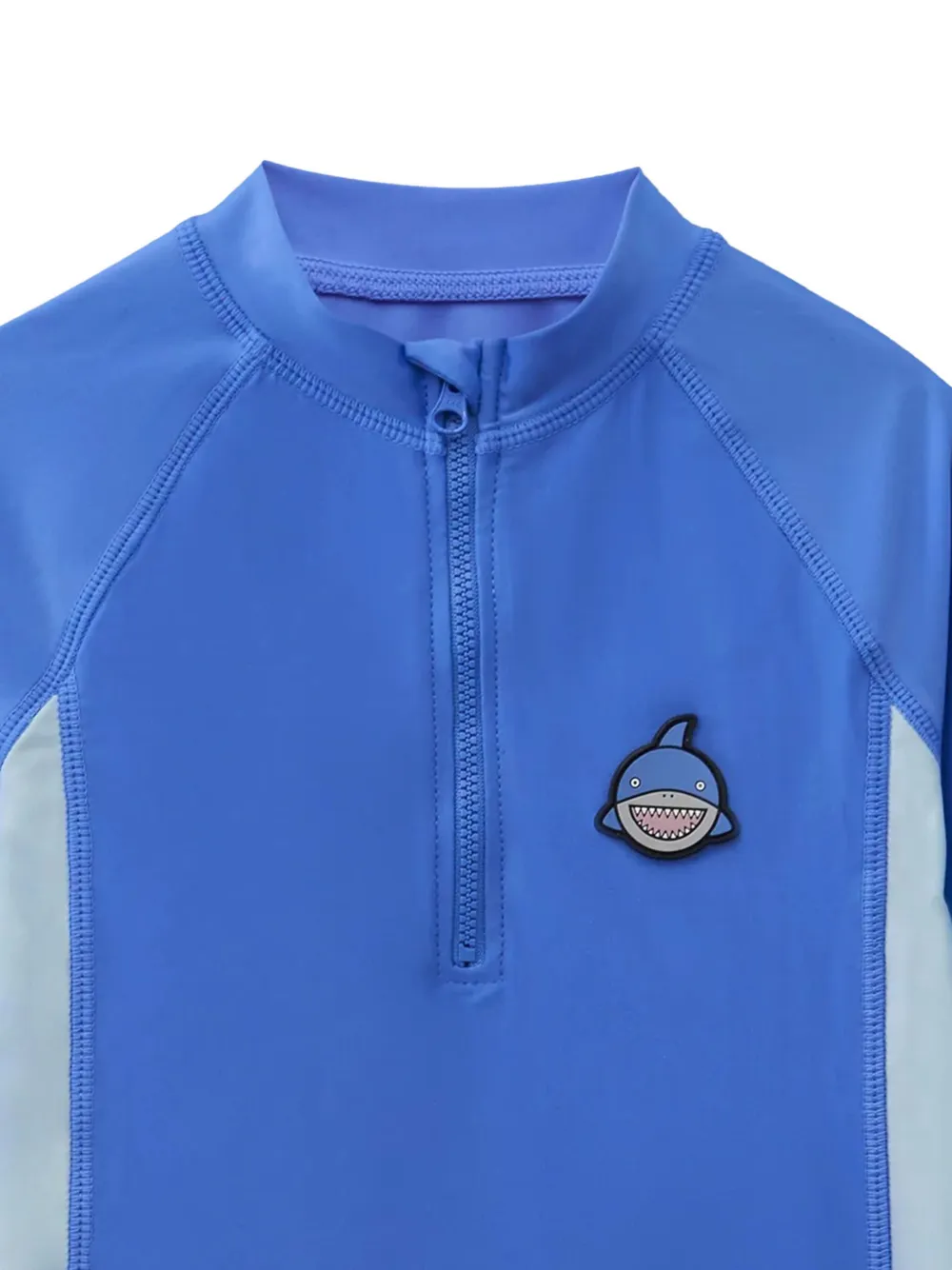Roarsome Boys Reef The Shark Sun Protective Rash Vest In Blue