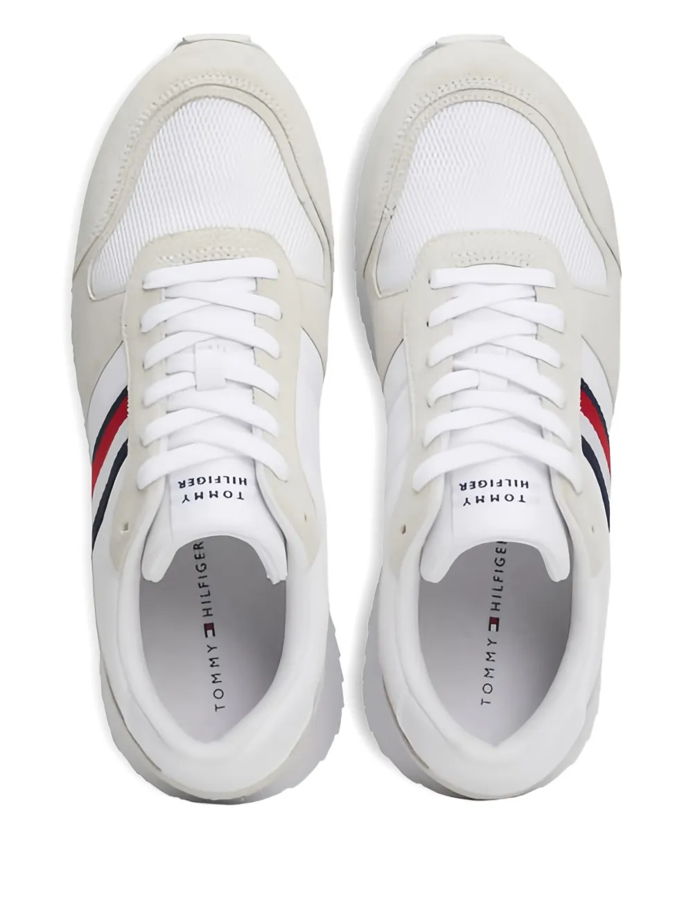 Tommy Hilfiger suede sneakers White