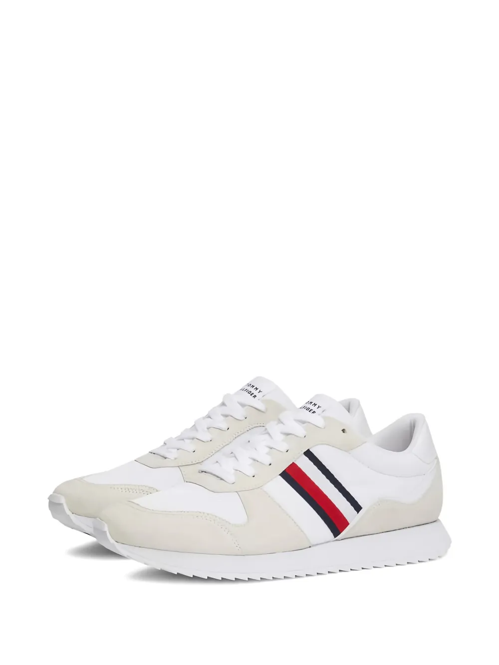 Tommy Hilfiger suede sneakers White
