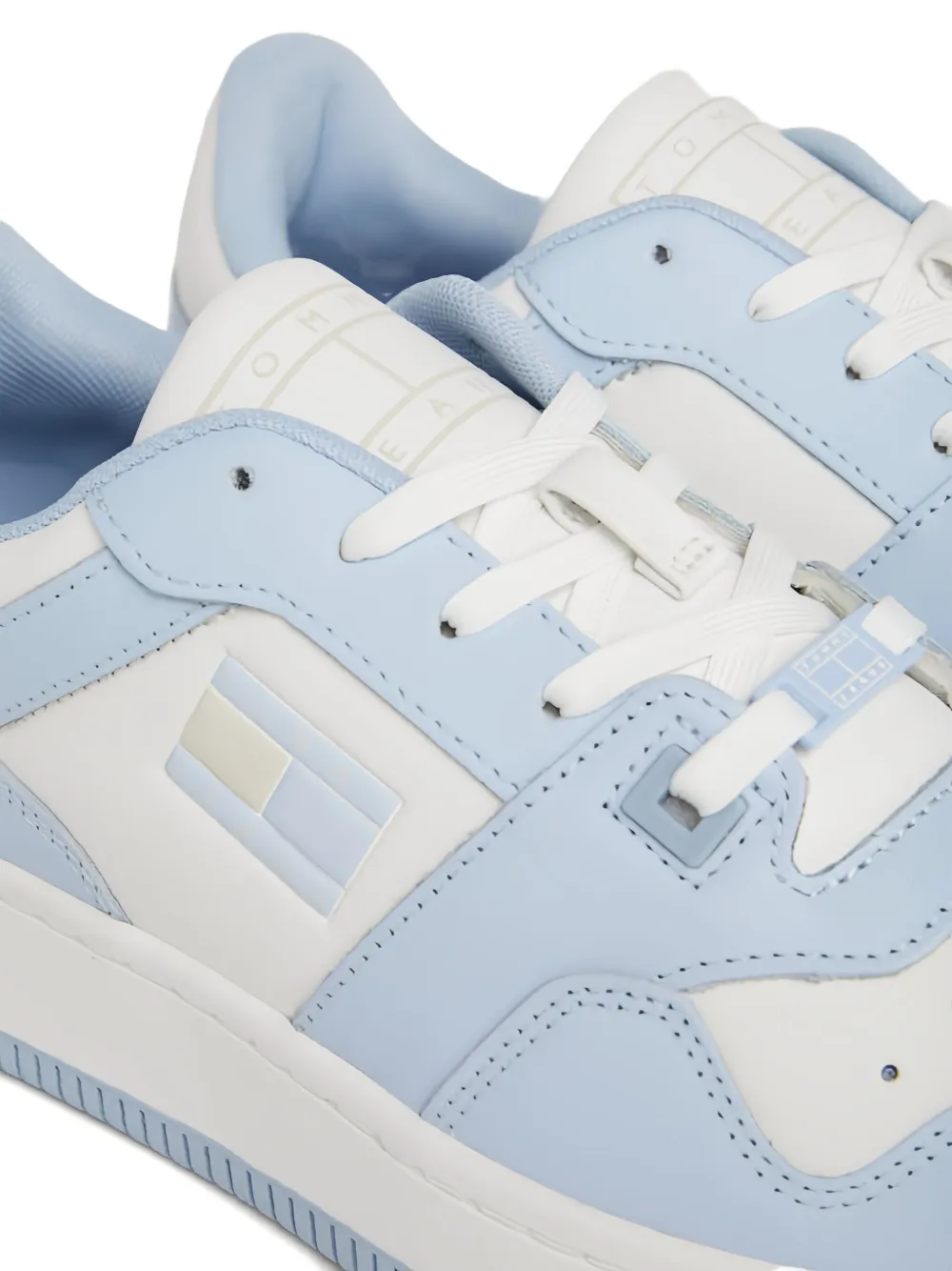 Tommy Hilfiger leather sneakers Blue
