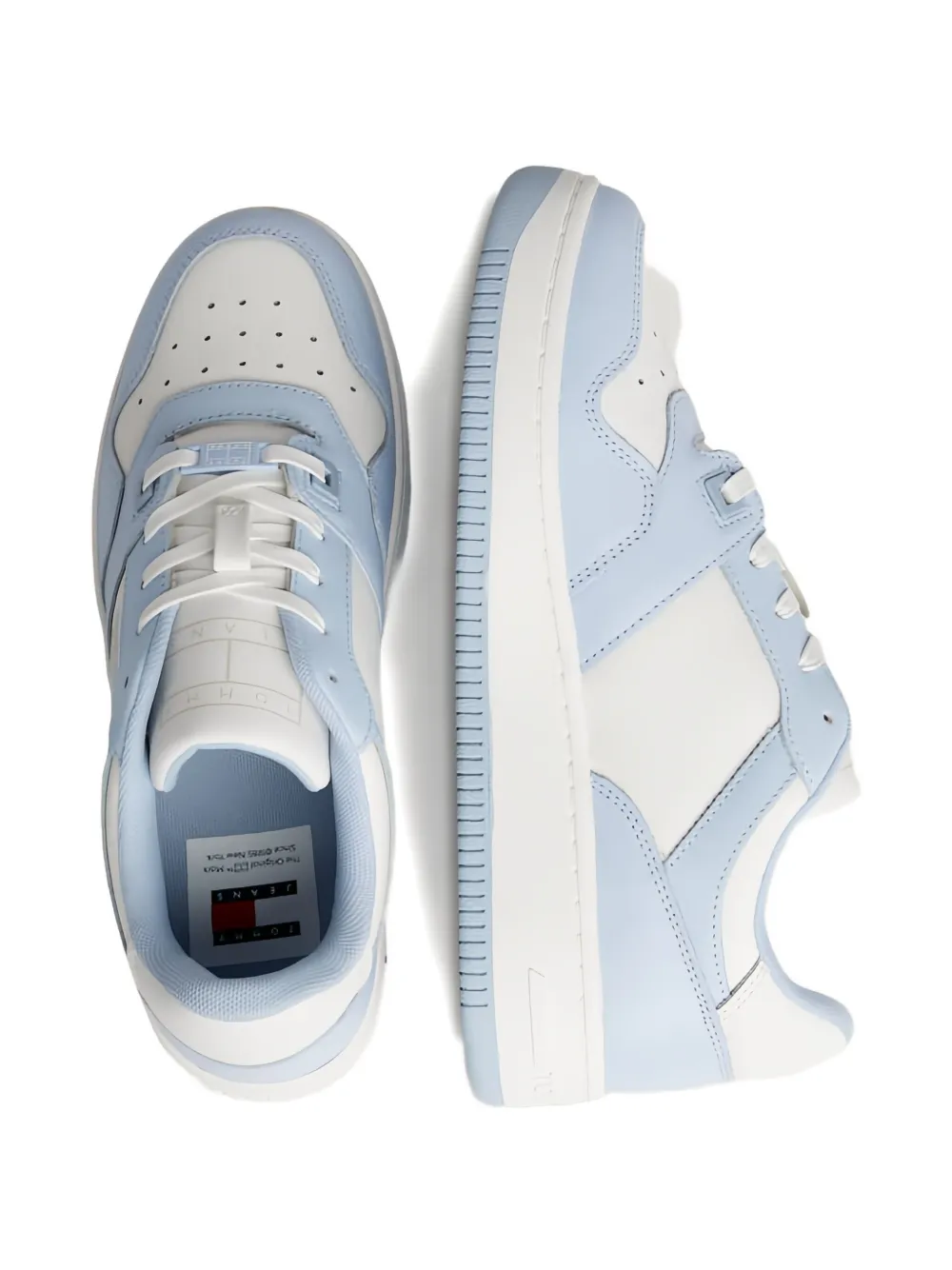 Tommy Hilfiger leather sneakers Blue