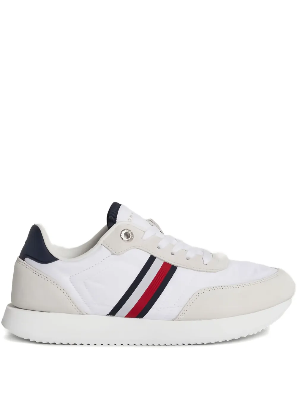 Tommy Hilfiger leather sneakers White