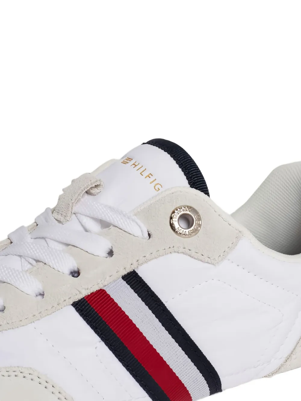 Tommy Hilfiger leather sneakers White