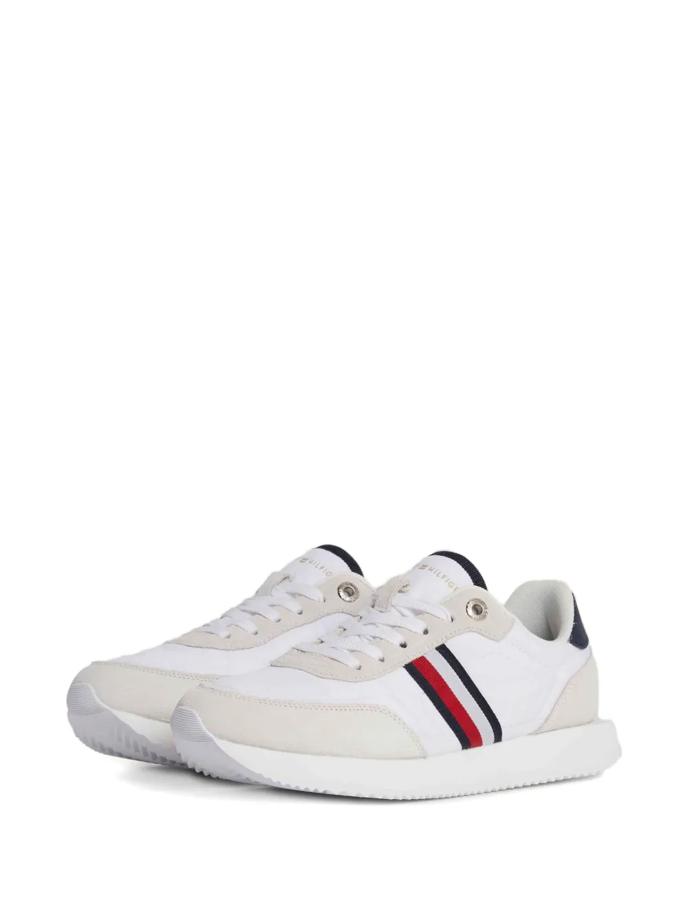 Tommy Hilfiger leather sneakers White