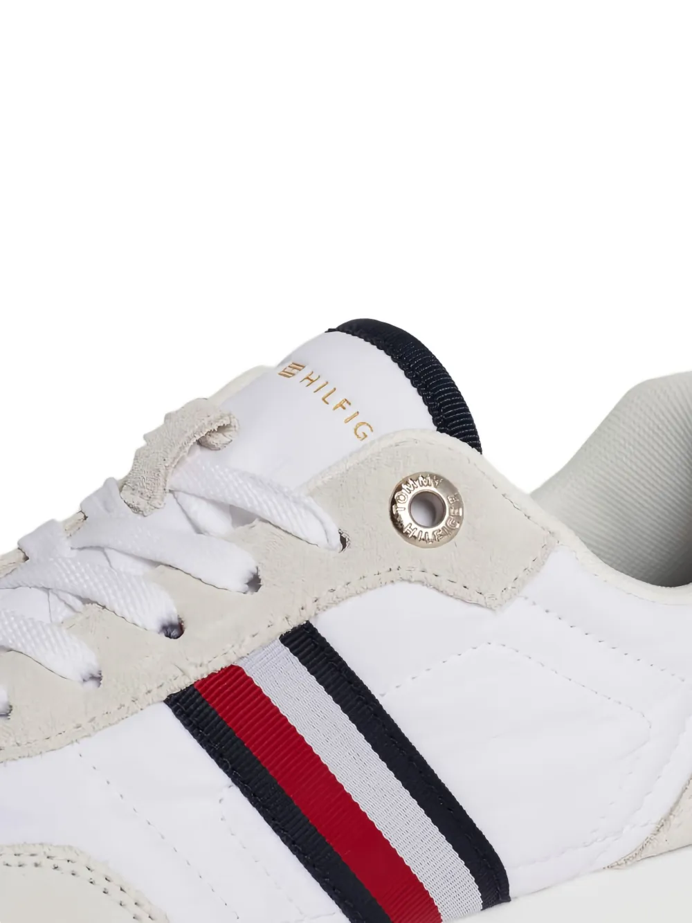 Tommy Hilfiger leather sneakers White